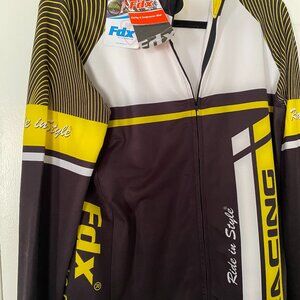 Bicycle Shirt, FDX , Size  X large, Super Roubaix. New. Long sleeve.